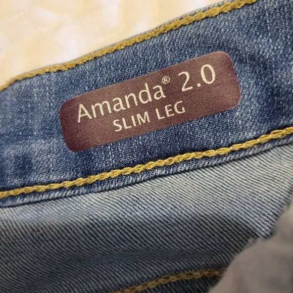 Gloria Vanderbilt Classic Cut Jeans Women's Size 12 - Picture 5 of 6